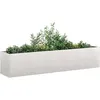 Image de Vidaxl JardiniÃ¨re 200x40x40 Cm Acier Inoxydable