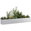 Image de Vidaxl JardiniÃ¨re 280x40x40 Cm Acier GalvanisÃ©