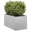 Image de Vidaxl JardiniÃ¨re 40x80x40 Cm Acier GalvanisÃ©