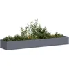 Image de Vidaxl JardiniÃ¨re Anthracite 360x80x40 Cm Acier