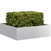 Image de Vidaxl JardiniÃ¨re 100x100x30 Cm Acier GalvanisÃ©