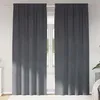 Image de Vidaxl Rideaux Avec Des Rideaux 2 Pcs Gris Clair 140 X 260 Cm Velours