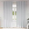 Image de Vidaxl Rideaux Avec Des Rideaux 2 Pcs Gris PÃ¢le Polyester