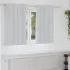 Image de Vidaxl Rideaux Avec Des Rideaux 2 Pcs Gris PÃ¢le Polyester