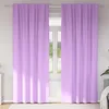 Image de Vidaxl Rideaux Avec Des Rideaux 2 Pcs Violet Polyester