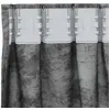 Image de Vidaxl Rideau Avec Des Rideaux 2 Pcs Gris 245 X 140 Cm Velours