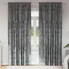 Image de Vidaxl Rideau Avec Des Rideaux 2 Pcs Gris 260 X 140 Cm Velours