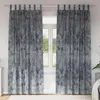 Image de Vidaxl Rideau Avec Des Rideaux 2 Pcs Gris ArgentÃ© 260 X 140 Cm Velours