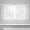 Image de Vidaxl Rideaux Avec Des Rideaux Blanc 150 X 80 Cm Polyester