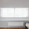 Image de Vidaxl Rideaux Avec Des Rideaux Blanc 300 X 100 Cm Polyester