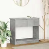 Image de vidaXL Table console avec tiroirs gris bÃ©ton 85,5x38,5x74,5 cm