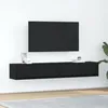 Image de vidaXL Meuble TV 2 pcs chÃªne noir 80x31x25,5 cm bois d'ingÃ©nierie