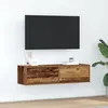 Image de Meuble Tv Vidaxl Bois Ancien 100x31x25,5 Cm Bois D'ingÃ©nierie