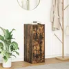 Image de vidaXL Buffet chÃªne fumÃ© 29,5x34x76 cm bois d'ingÃ©nierie