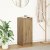 Image de vidaXL Buffet chÃªne artisanal 29,5x34x76 cm bois d'ingÃ©nierie