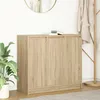Image de vidaXL Buffet chÃªne sonoma 85x34x76 cm bois d'ingÃ©nierie