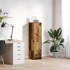 Image de vidaXL Buffet haut 29,5x34x119,5 cm vieux bois bois d'ingÃ©nierie