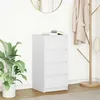 Image de vidaXL Buffet blanc 37,5x35x76 cm bois d'ingÃ©nierie