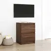 Image de vidaXL Meuble TV chÃªne marron 40x35x54 cm bois d'ingÃ©nierie