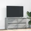 Image de vidaXL Meuble TV sonoma gris 100x35x54 cm bois d'ingÃ©nierie