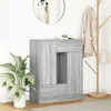 Image de vidaXL Buffet avec tiroirs et portes sonoma gris 73x31x90 cm