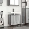 Image de VidaXL 861895 miroir de salle de bain et armoire de rangement pour Ã©vier