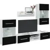 Image de VidaXL 3324230 Support TV et centre de divertissement 8 Ã©tagÃ¨res