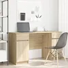 Image de Bureau Vidaxl En ChÃªne Sonoma 140x49x76 Cm En Bois D'ingÃ©nierie