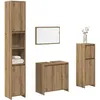 Image de vidaXL Ensemble de meubles salle de bain 4 pcs bois d'ingÃ©nierie