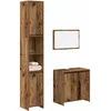 Image de vidaXL Ensemble de meubles salle de bain 3 pcs bois d'ingÃ©nierie