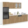 Image de Vidaxl Ensemble D'armoires De Cuisine 7 Pcs ChÃªne Artisanal