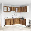 Image de vidaXL Ensemble d'armoires de cuisine 11 pcs vieux bois