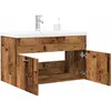 Image de vidaXL Ensemble de meubles salle de bain 2 pcs bois d'ingÃ©nierie