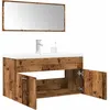 Image de vidaXL Ensemble de meubles salle de bain 3 pcs bois d'ingÃ©nierie