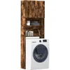 Image de vidaXL Armoire de machine Ã  laver chÃªne fumÃ© bois d'ingÃ©nierie