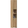 Image de vidaXL Armoire de salle de bain chÃªne artisanal 30x30x183,5 cm