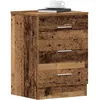 Image de vidaXL Table de chevet vieux bois 38x35x55 cm bois d'ingÃ©nierie