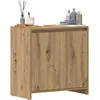 Image de vidaXL Armoire lavabo de salle de bain chÃªne artisanal 60x33x60 cm