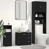 Image de vidaXL Armoire d'Ã©vier chÃªne noir 63x30x54 cm Bois d'ingÃ©nierie