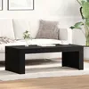 Image de Table Basse vidaXL ChÃªne Noir 102x50x35 cm Bois d'IngÃ©nierie