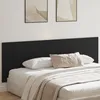 Image de TÃªte de lit en chÃªne noir vidaXL 240x1.5x80 cm fabriquÃ©e en bois d'ingÃ©nierie