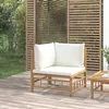 Image de Vidaxl Salon De Jardin Avec Coussins 5 Pcs Beige RÃ©sine TressÃ©e
