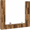 Image de vidaXL Meubles TV muraux 6 pcs vieux bois bois d'ingÃ©nierie