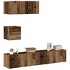 Image de vidaXL Ensemble de meuble TV mural 4 pcs vieux bois bois d'ingÃ©nierie