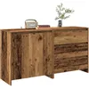 Image de vidaXL Buffet 2 pcs vieux bois bois d'ingÃ©nierie