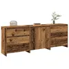 Image de vidaXL Buffet 3 pcs vieux bois bois d'ingÃ©nierie