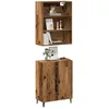 Image de vidaXL Buffet avec armoire murale vieux bois bois d'ingÃ©nierie