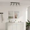 Image de Luminaires de plafond vidaXL avec abat-jour en verre rÃ©glable Anthracite E27