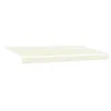 Image de vidaXL Tissu de remplacement de store pour cadre 4x2 m CrÃ¨me