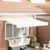 Image de Vidaxl Tissu De Rechange Pour Auvent , Cadre 3.5x2.5 M, Blanc